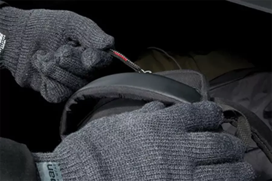 Textilien Accessoires Handschuhe Wollhandschuhe Schutzhandschuhe SICHTBAR Beschriftung Belp